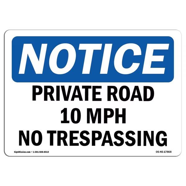 OSHA Notice Sign, 7